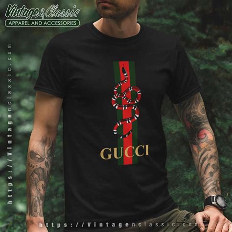 gucci snake t shirt cheap|gucci polo shirt snake collar.